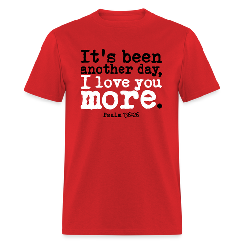 Another Day I Love You More - red