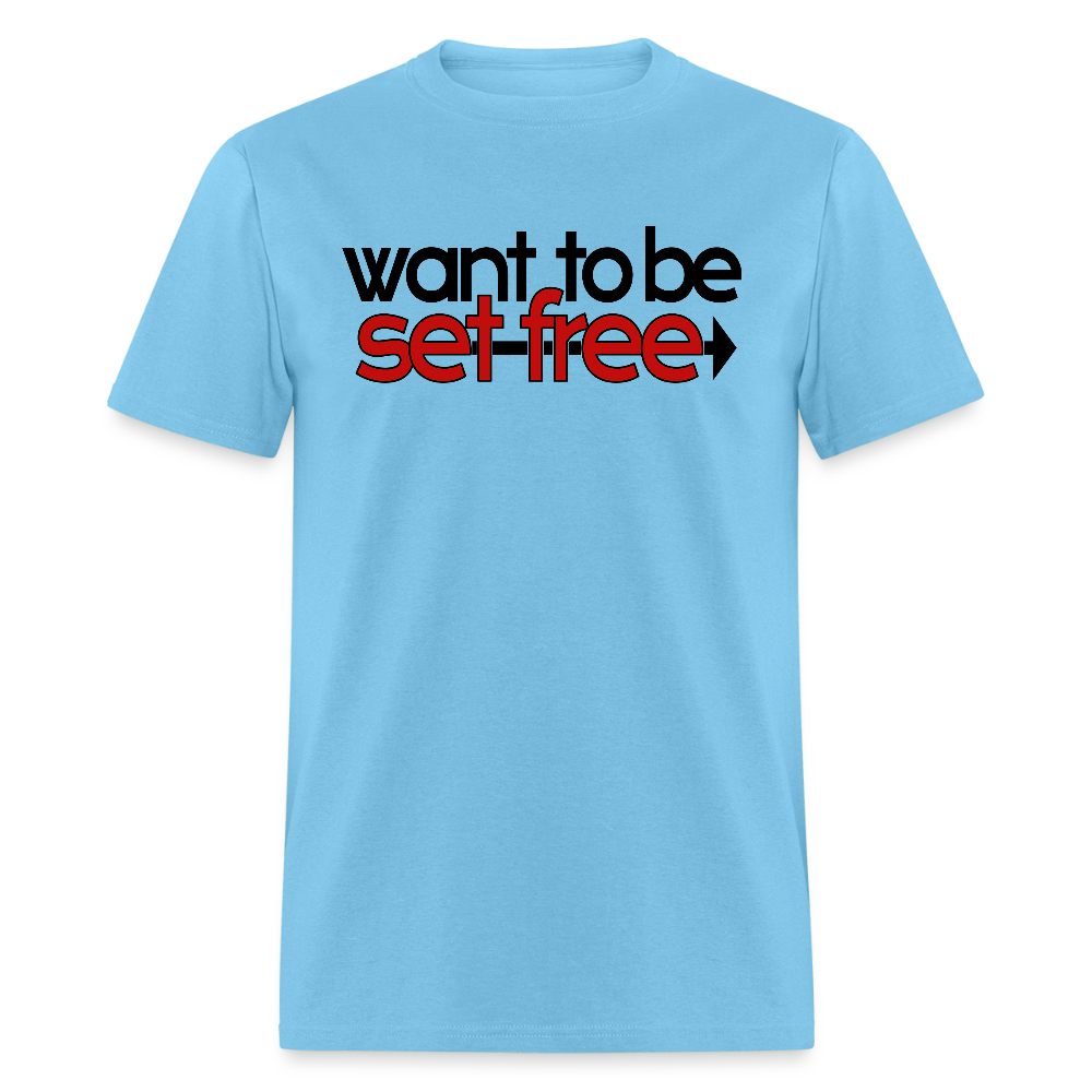 WTBSF? Believe in the Power of Faith - aquatic blue