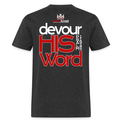 WTBSF? Devour His Word - heather black
