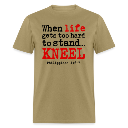 Kneel - khaki