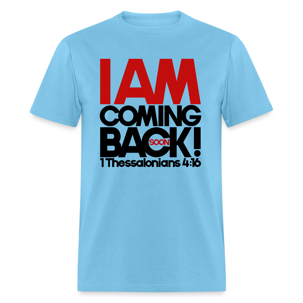 I Am Coming Back - aquatic blue