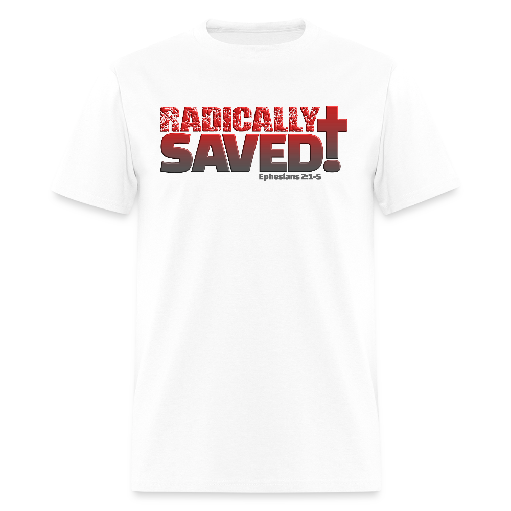 Radically Saved - white