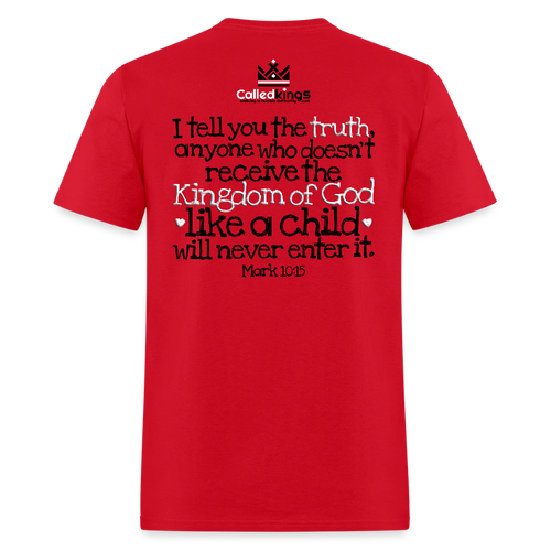 Childlike Faith - red