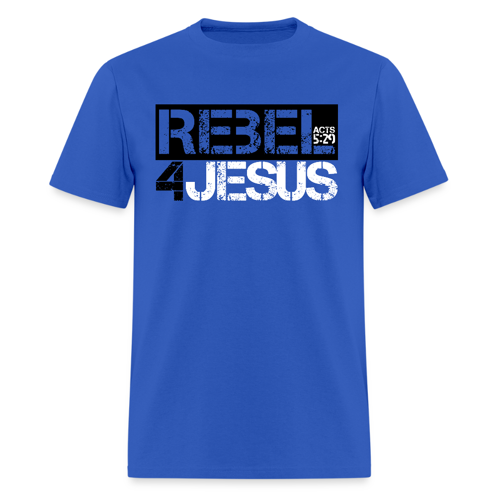 Rebel 4 Jesus - royal blue
