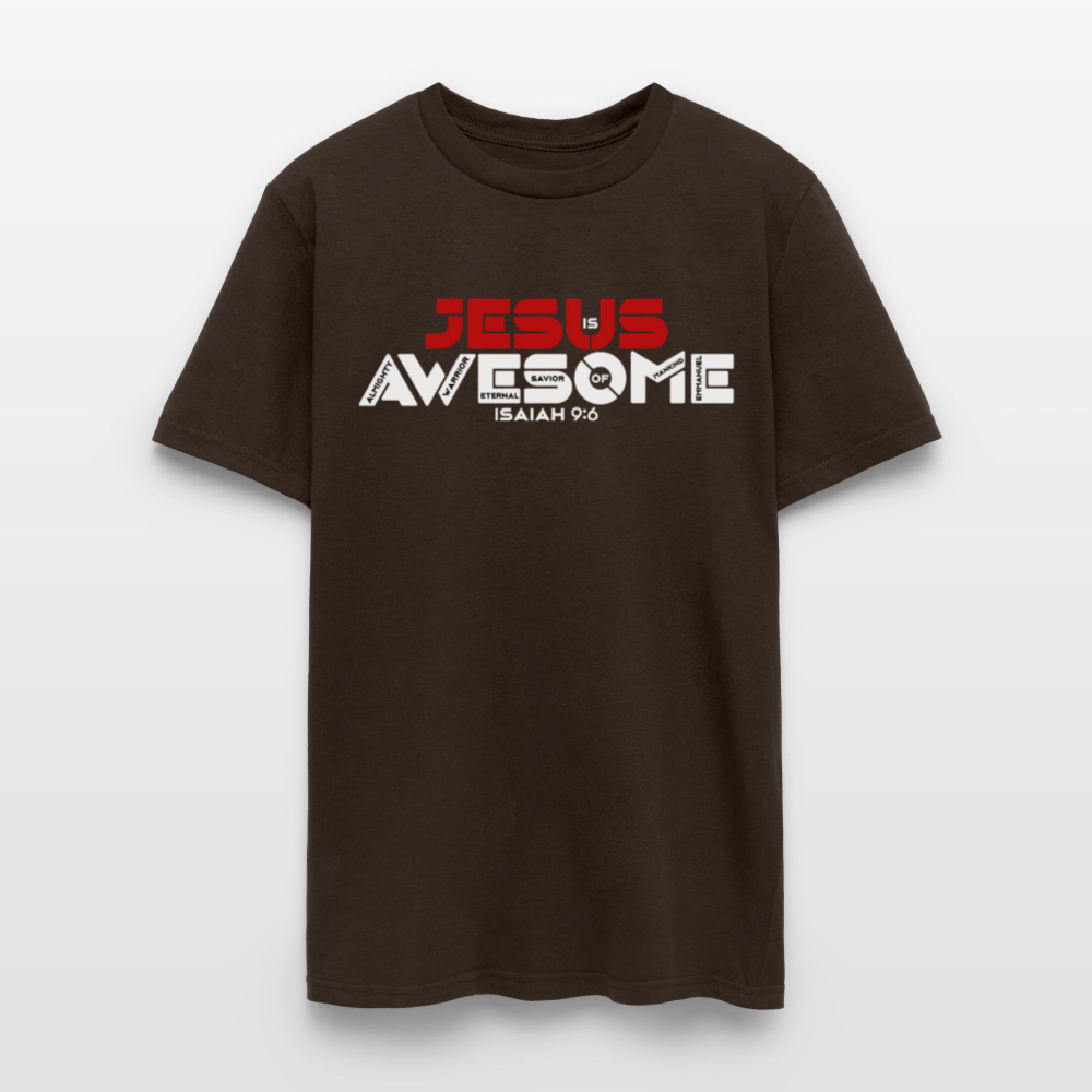 Jesus is Awesome - brown