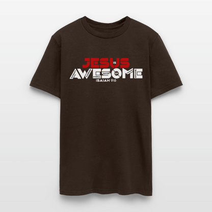 Jesus is Awesome - brown