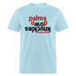 Knuckles Down Palms Up - powder blue