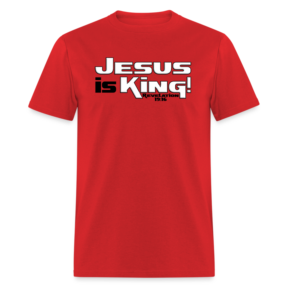 Jesus is King - red