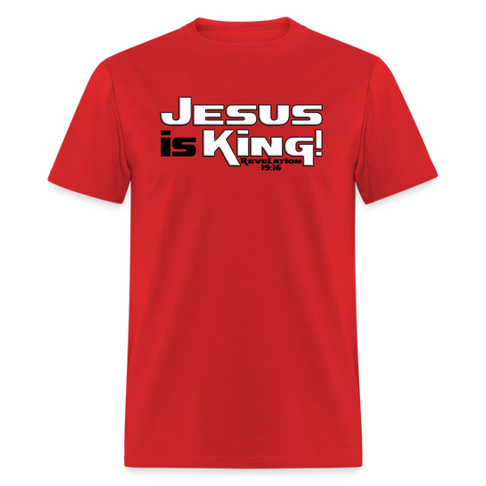 Jesus is King - red