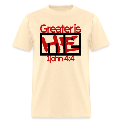 Greater is He in Me - natural