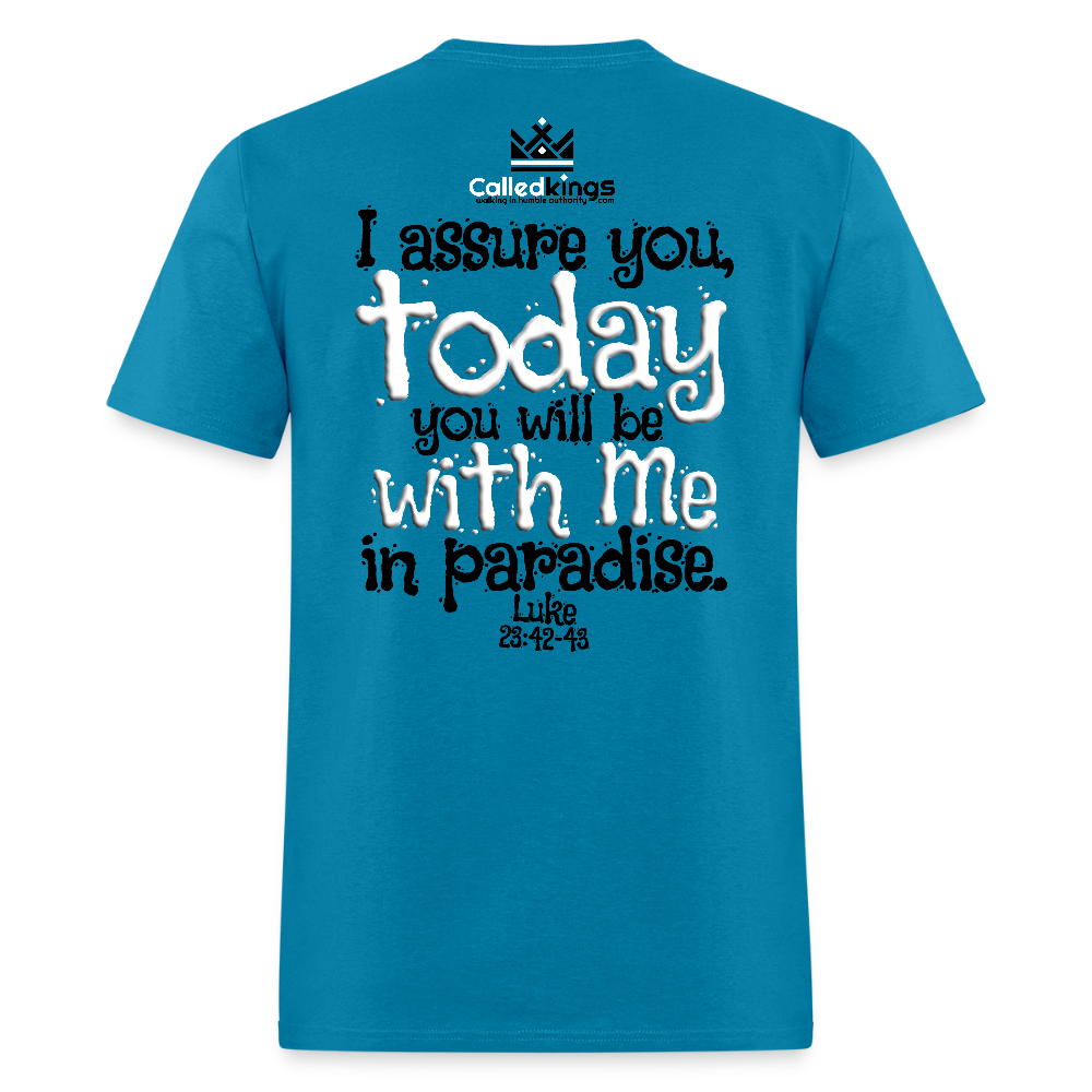 Jesus Remember Me - turquoise