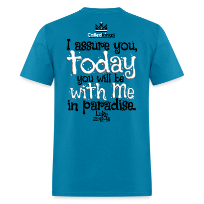 Jesus Remember Me - turquoise