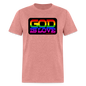 GOD is Love - heather mauve