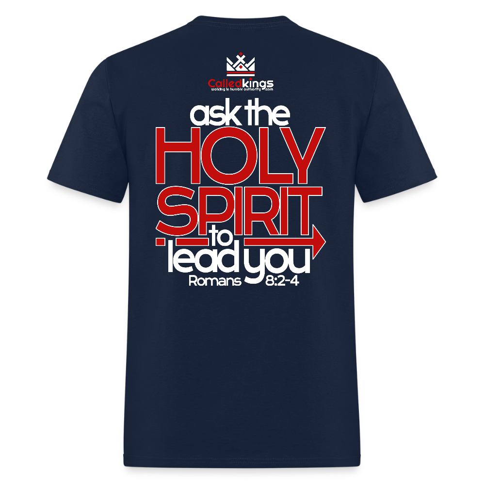 WTBSF? Ask Holy Spirit To Lead You - navy