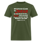God Raise My Want To Be - military green