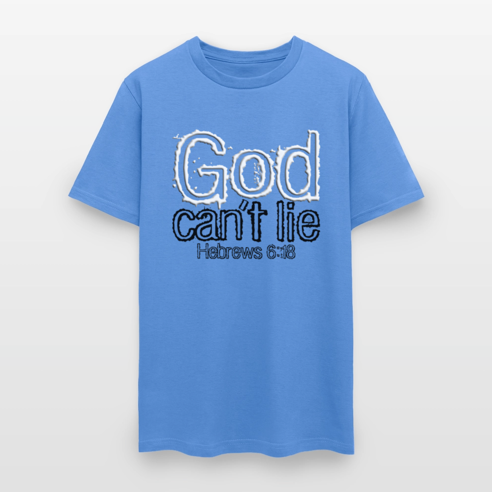 God Can't Lie - carolina blue