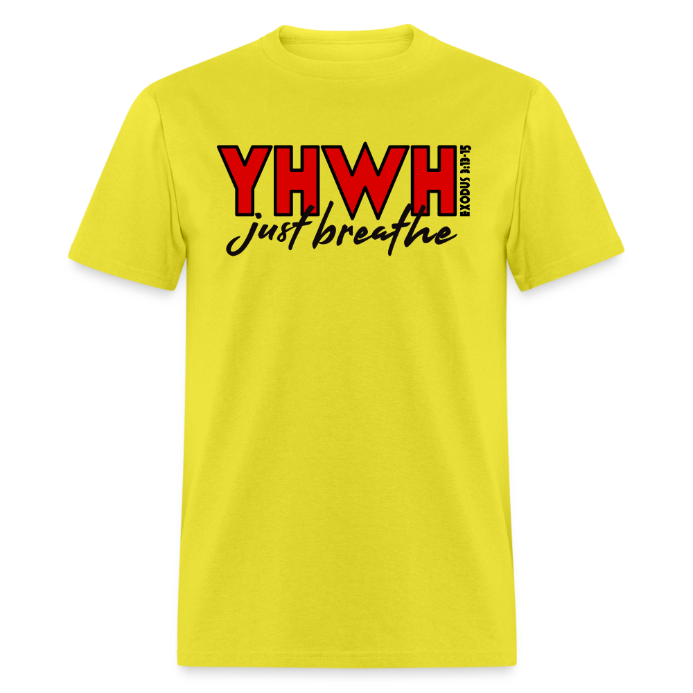 YHWH Just Breathe - yellow