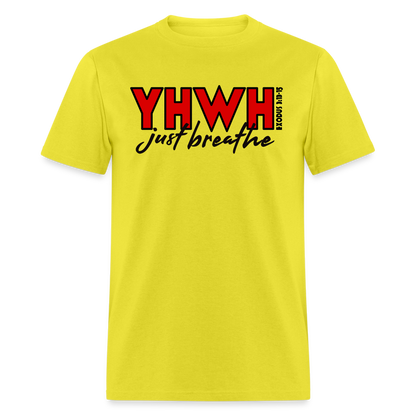 YHWH Just Breathe - yellow
