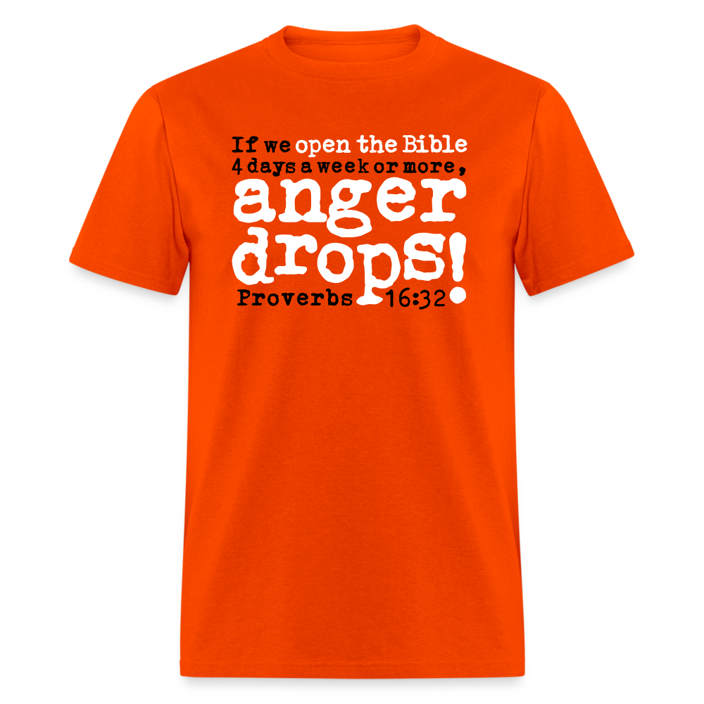Open Bible Anger Drops - orange