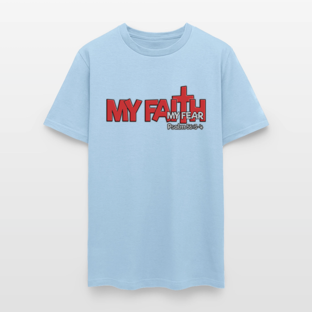 My Faith My Fear - powder blue