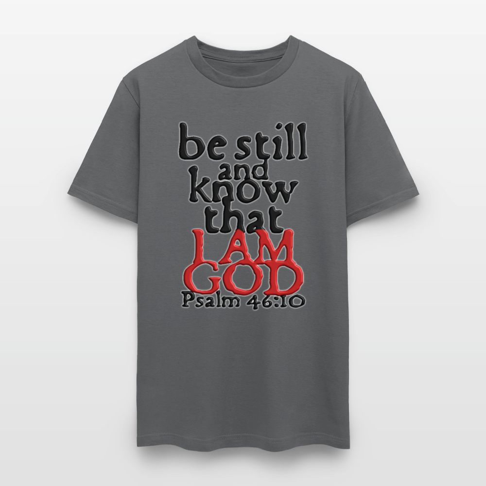Be Still and Know - charcoal