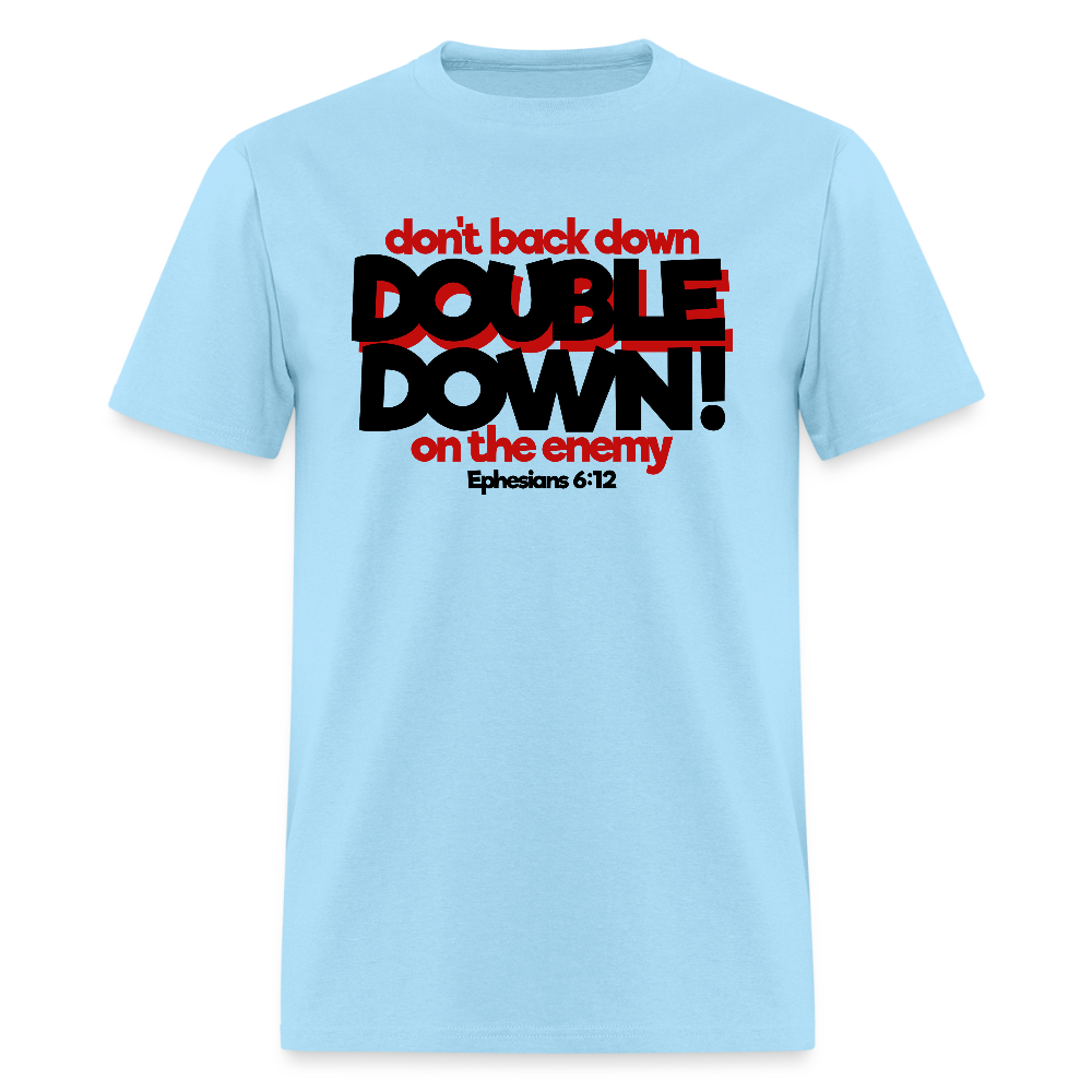 Double Down - powder blue