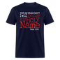 Praise His Holy Name - navy
