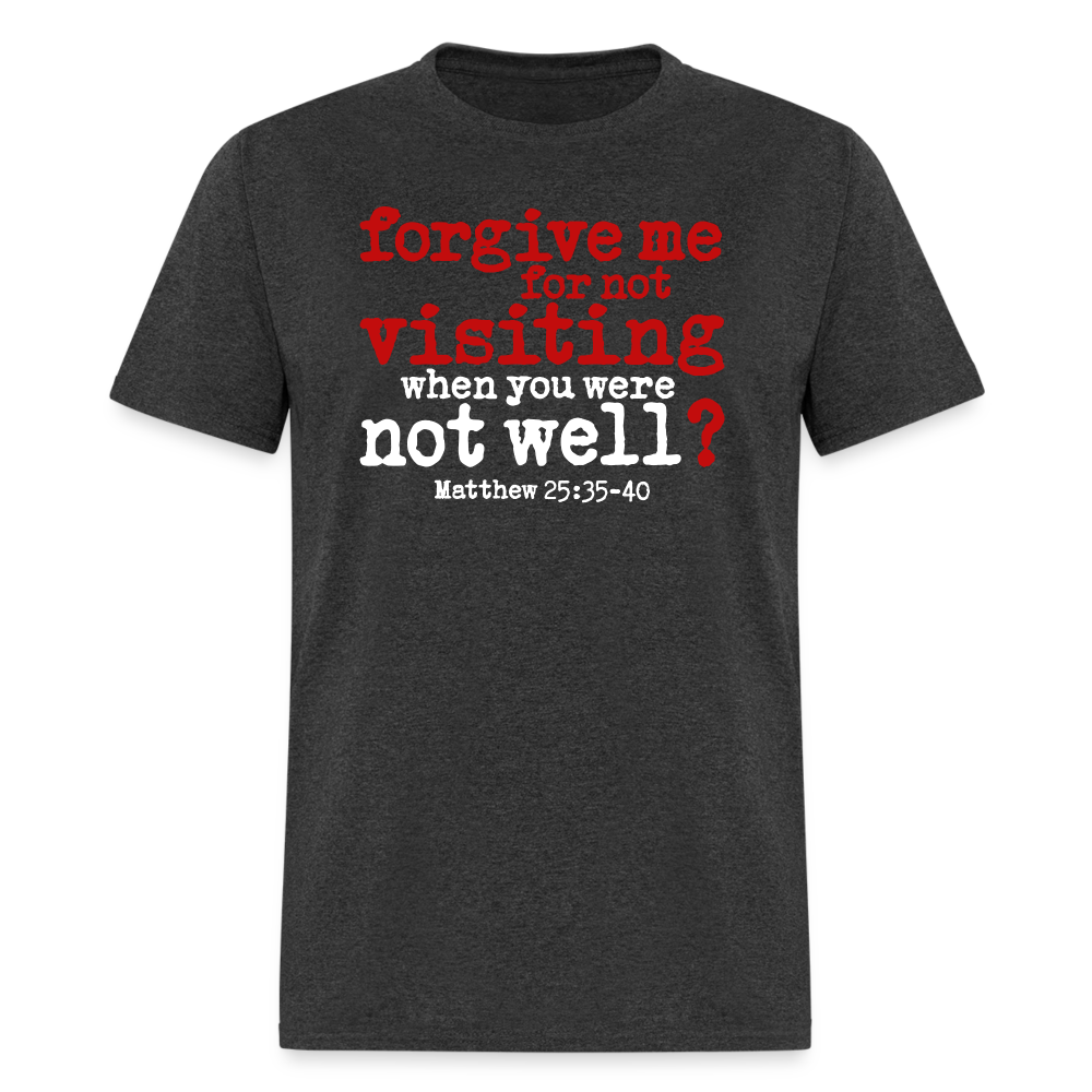 Forgive For Not Visiting - heather black