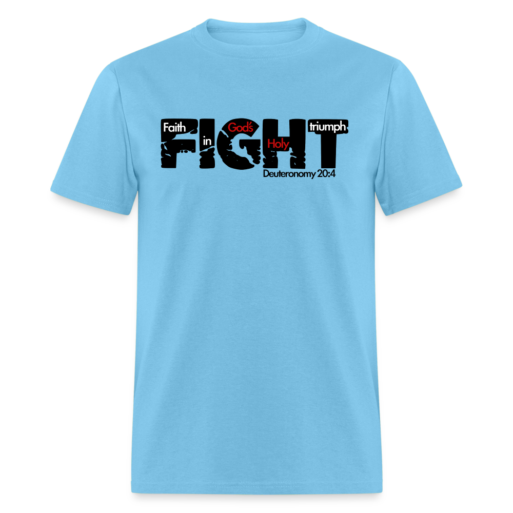 FIGHT - aquatic blue