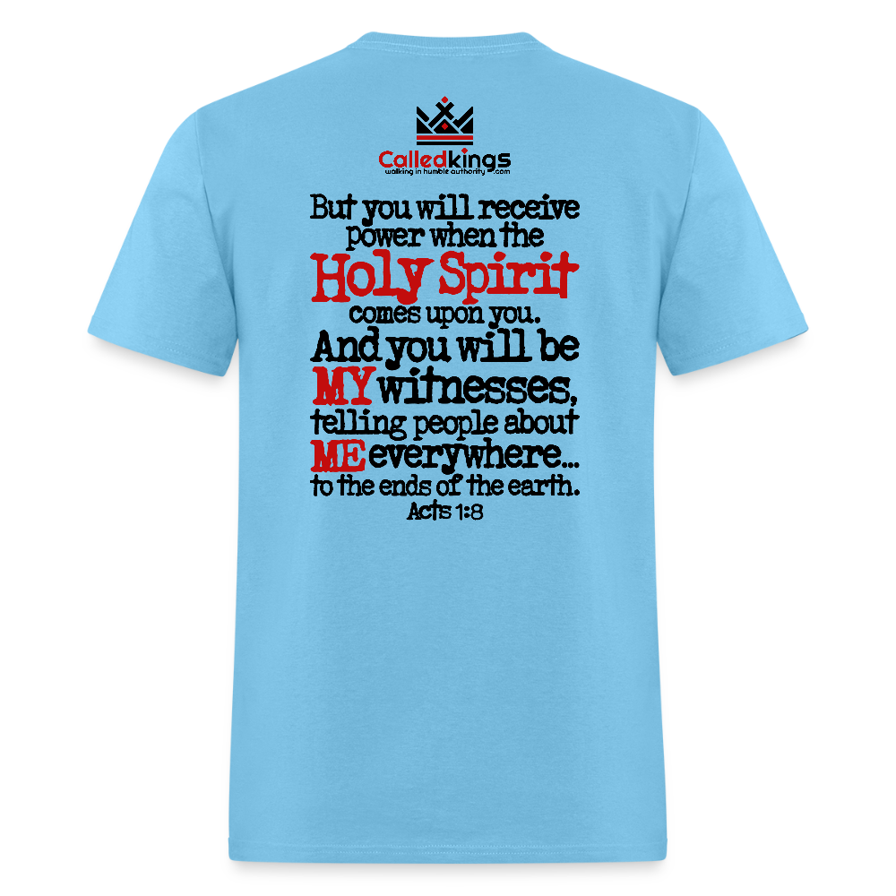 Church His Hands His Feet - aquatic blue