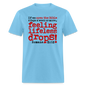 Open Bible Feeling Lifeless Drops - aquatic blue