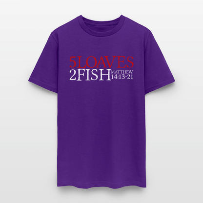 5 Loaves 2 Fish - purple