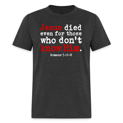 Jesus Died Even for Those Who Don't Know Him - heather black