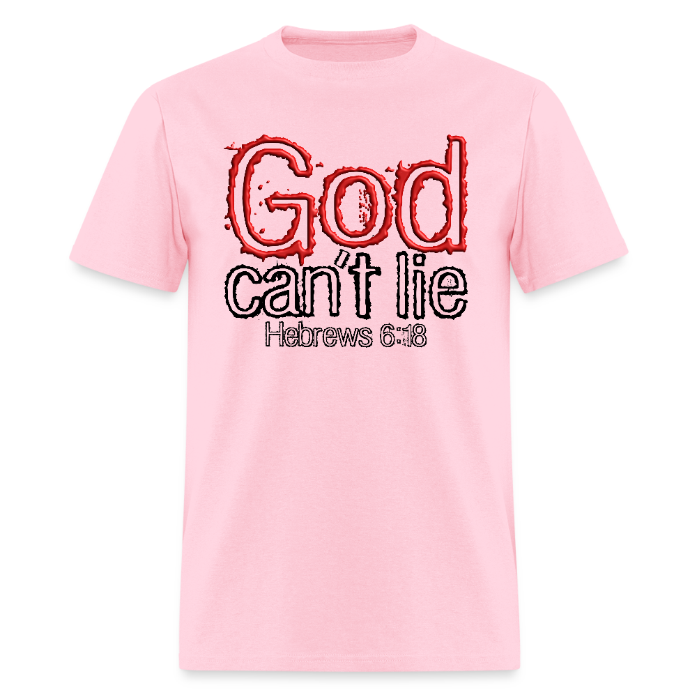 God Can't Lie - pink