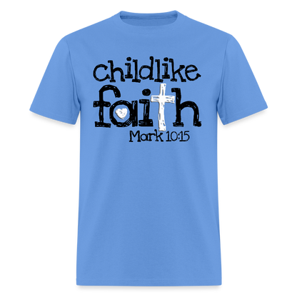 Childlike Faith - carolina blue