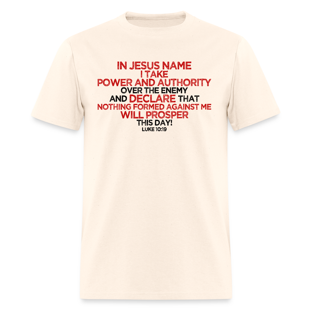 I Take Power & Authority - natural