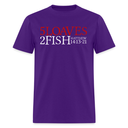 5 Loaves 2 Fish - purple