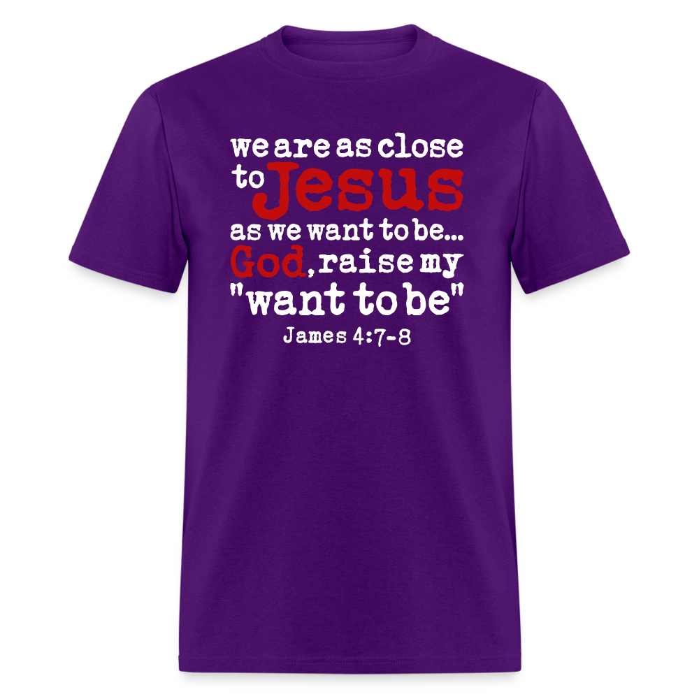 God Raise My Want To Be - purple