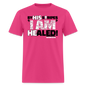 By His Stripes I Am Healed - fuchsia