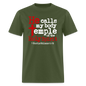 He Calls My Body Temple - military green