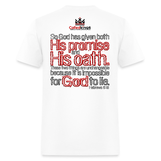 God Can't Lie - white