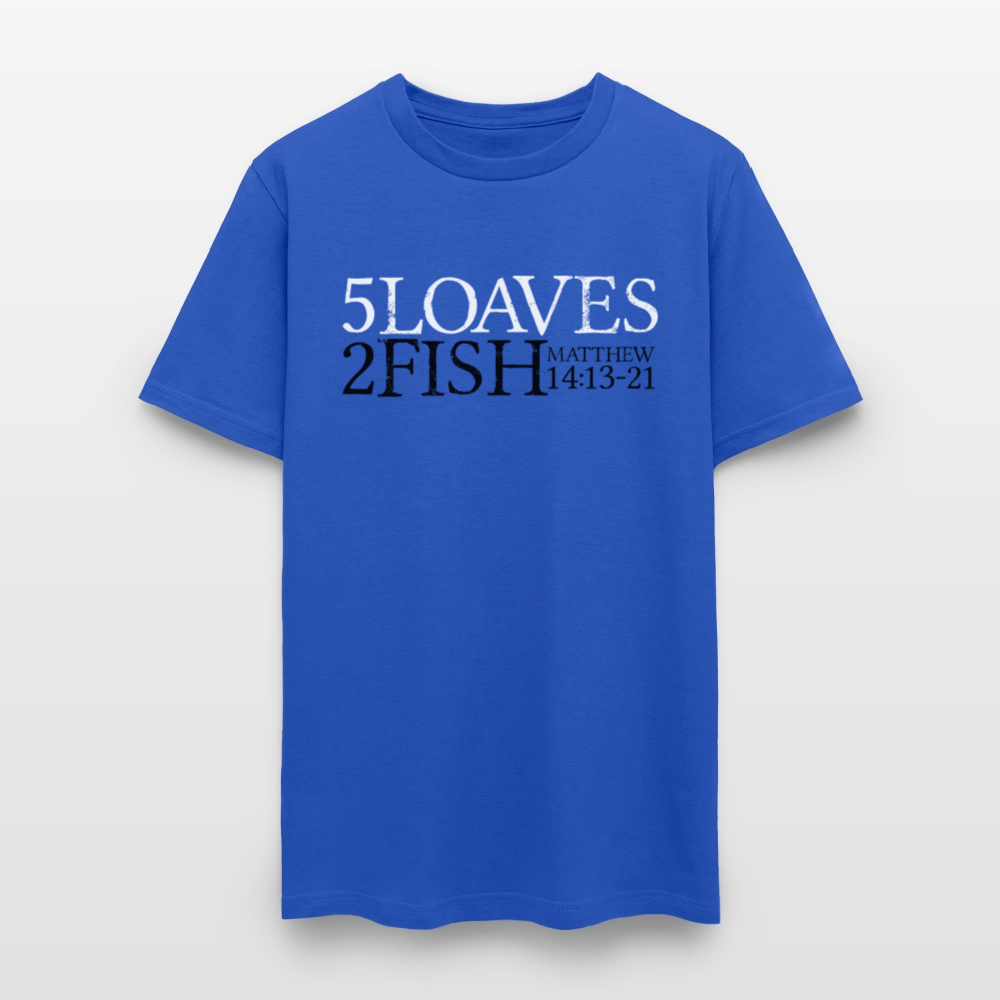 5 Loaves 2 Fish - royal blue