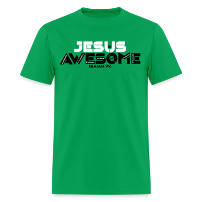Jesus is Awesome - bright green