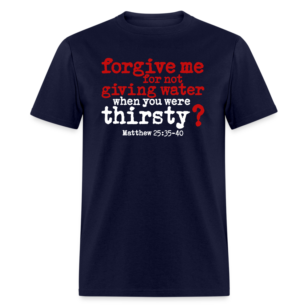 Forgive For Not Water - navy
