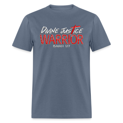 Divine Justice Warrior - denim