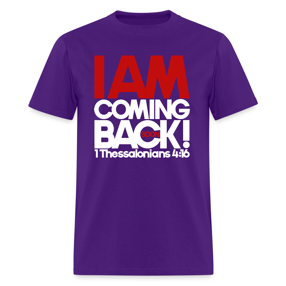 I Am Coming Back - purple