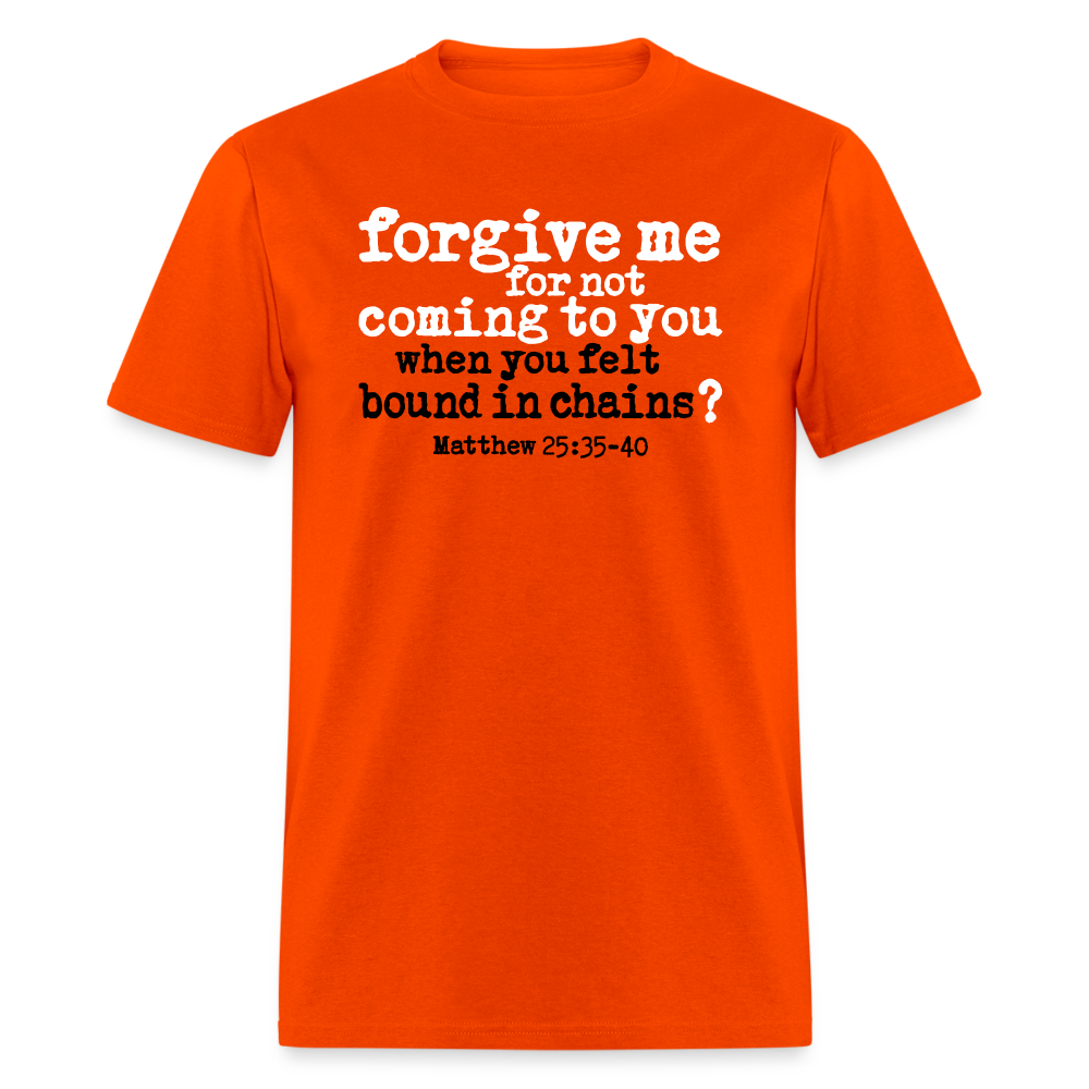 Forgive For Not Coming To You - orange