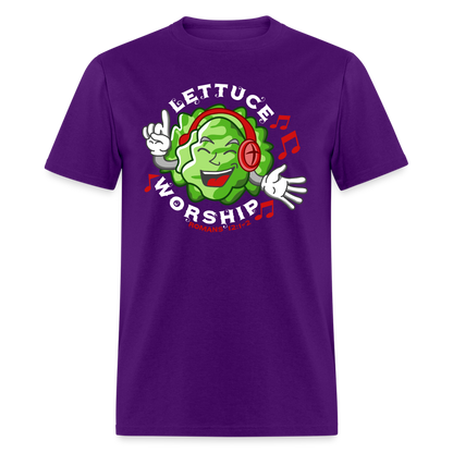 Lettuce Worship - purple