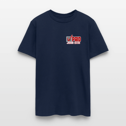 Debt Paid in Full - navy