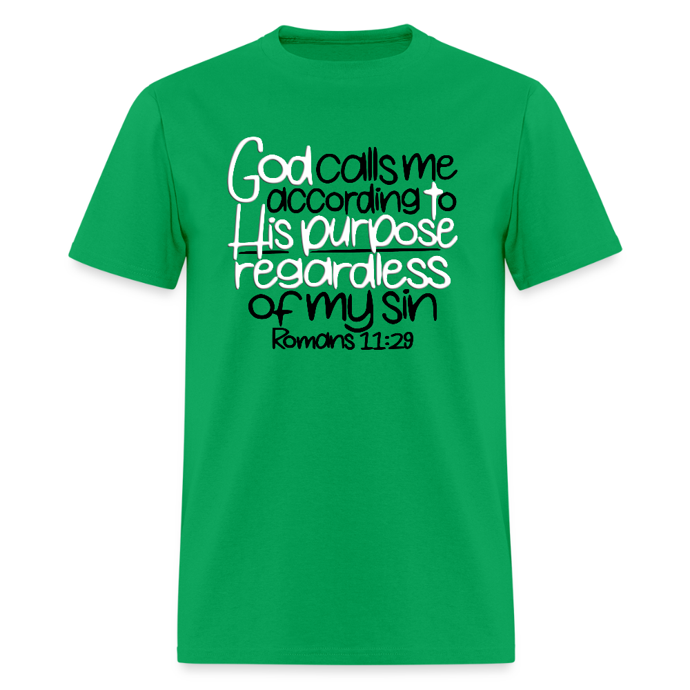 God Calls Me Regardless of My Sin - bright green